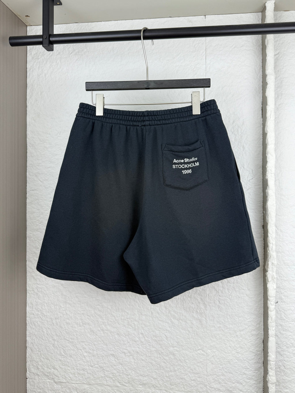 Acne Studios Navy Relaxed‑Fit Sweat Shorts