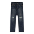 Blue Vintage Dark Indigo Aged Jeans