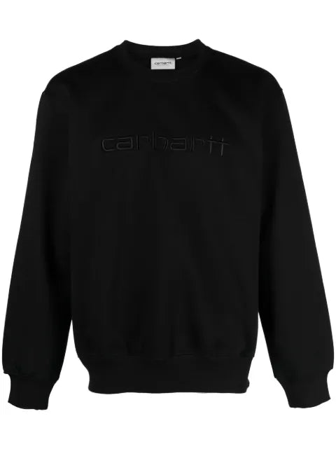 Carhartt WIP logo-embroidered cotton blend sweatshirt
