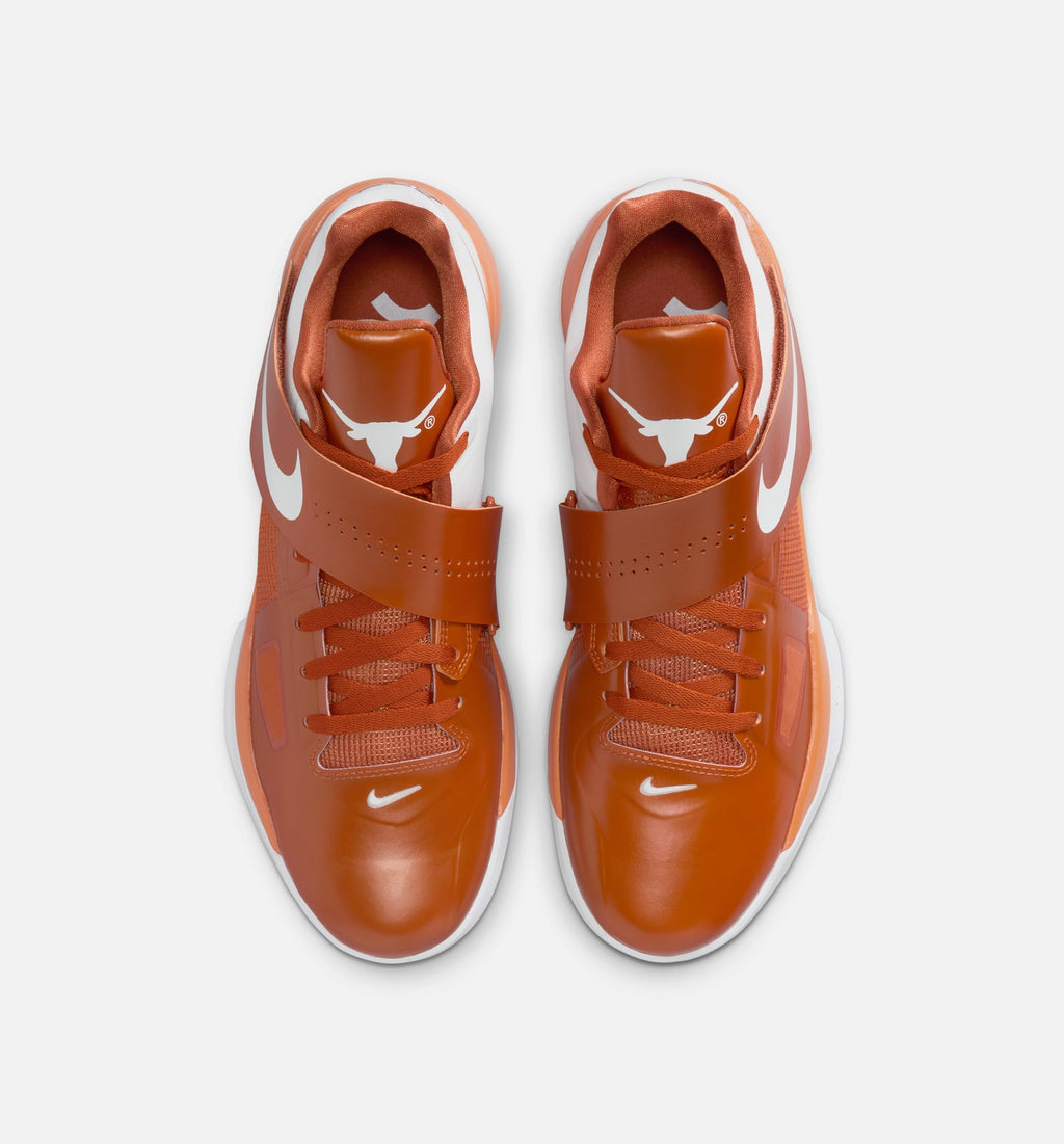 Zoom KD 4 Texas Longhorns Men's Lifestyle Shoe – Desert Orange/White