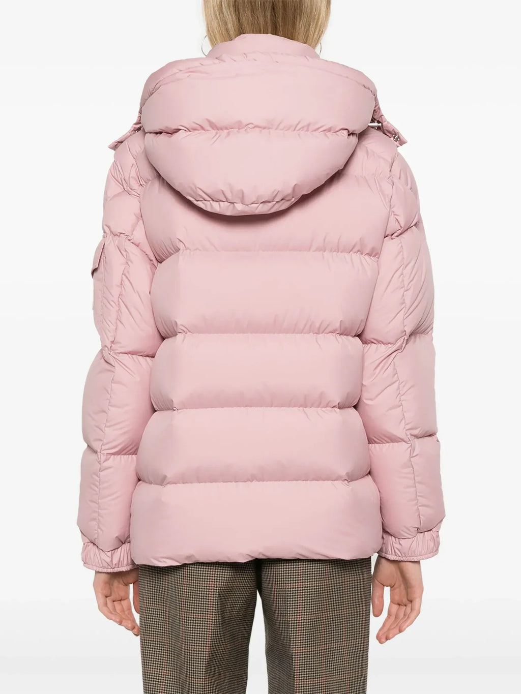 Moncler Maya 70 Short Down Jacket in Pink