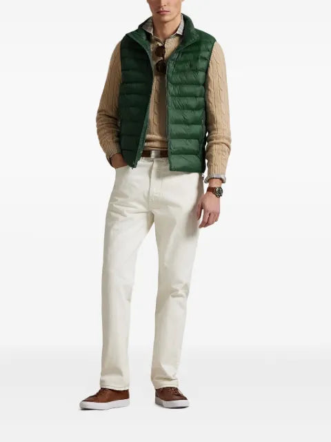 Polo Ralph Lauren logo-embroidered padded vest