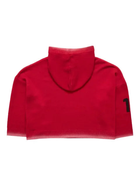 Spencer Badu graphic red hoodie