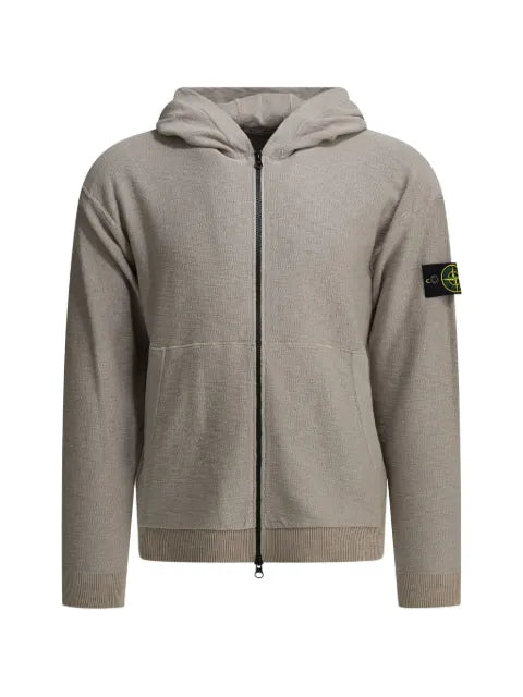 Stone Island 5100050 plush stitch organic cotton nylon jacket