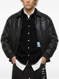 Karl Lagerfeld Jeans x Pietro Terzini faux-leather jacket