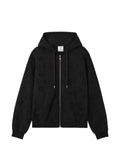 Casablanca monogram-print zip-up hoodie