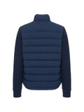 Colmar knit-sleeve quilted jacket