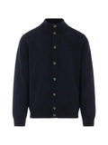 ALPHA STUDIO high-neck button-up cardigan