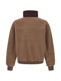 ENTIRE STUDIOS fleece panelled sweatshirt