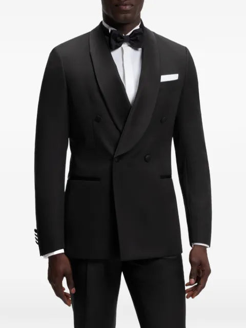 BOSS slim-fit blazer crafted from Italian virgin wool