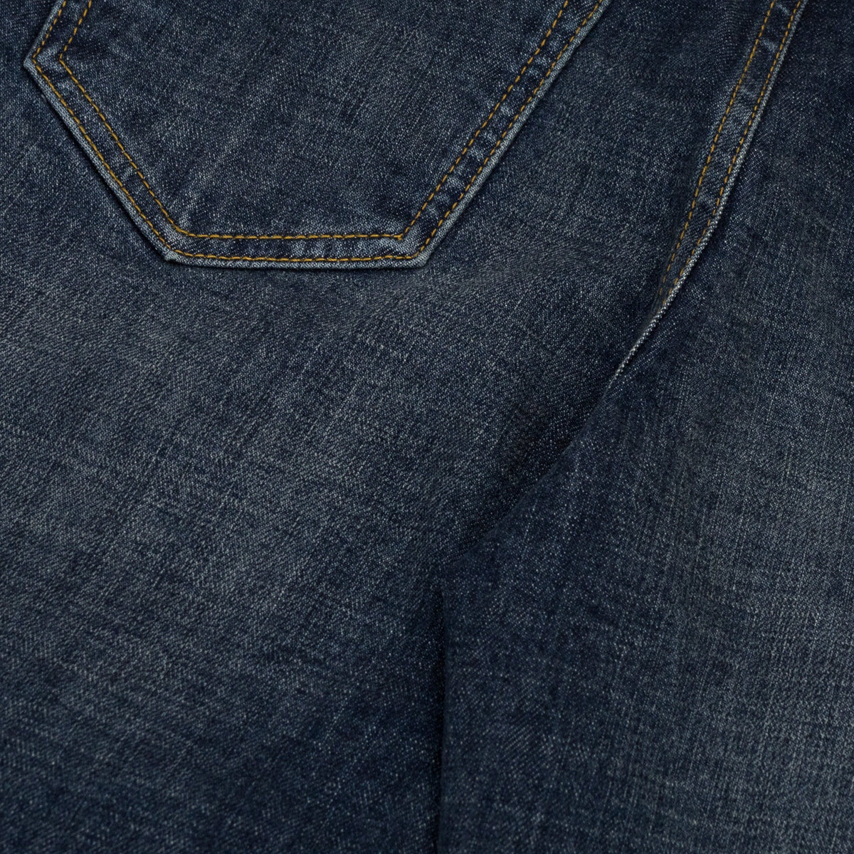Blue Vintage Dark Indigo Aged Jeans