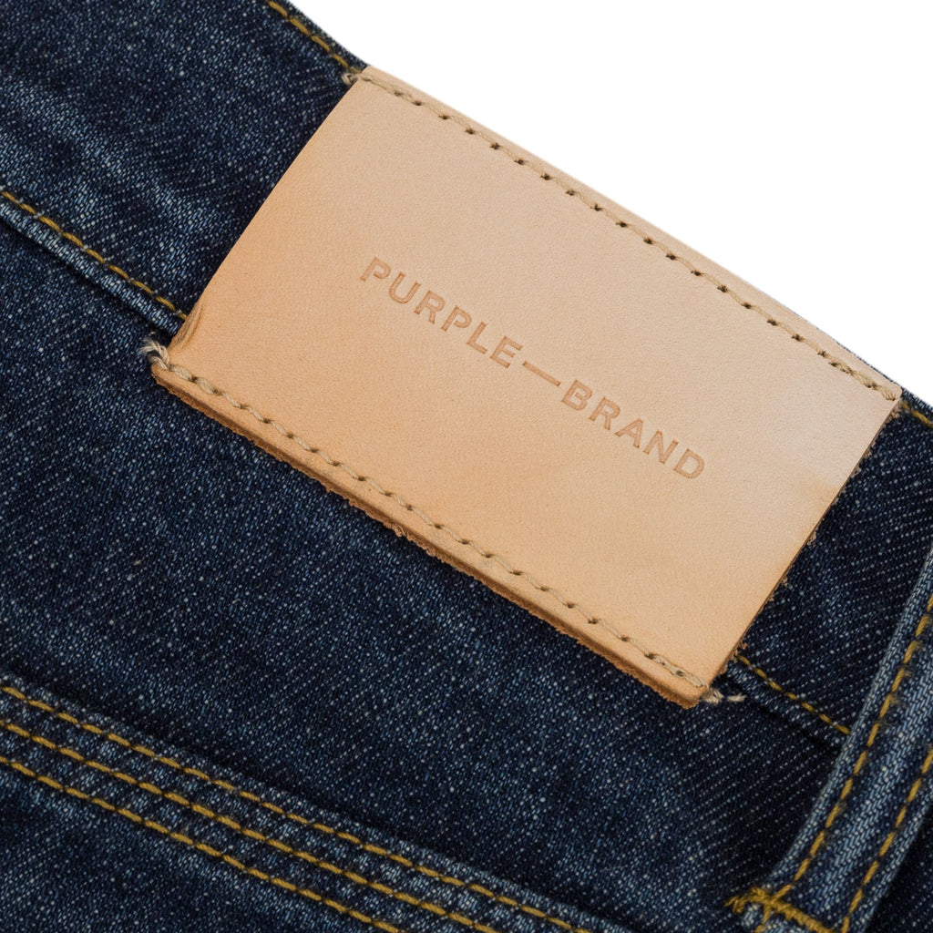 Blue Vintage Dark Indigo Aged Jeans