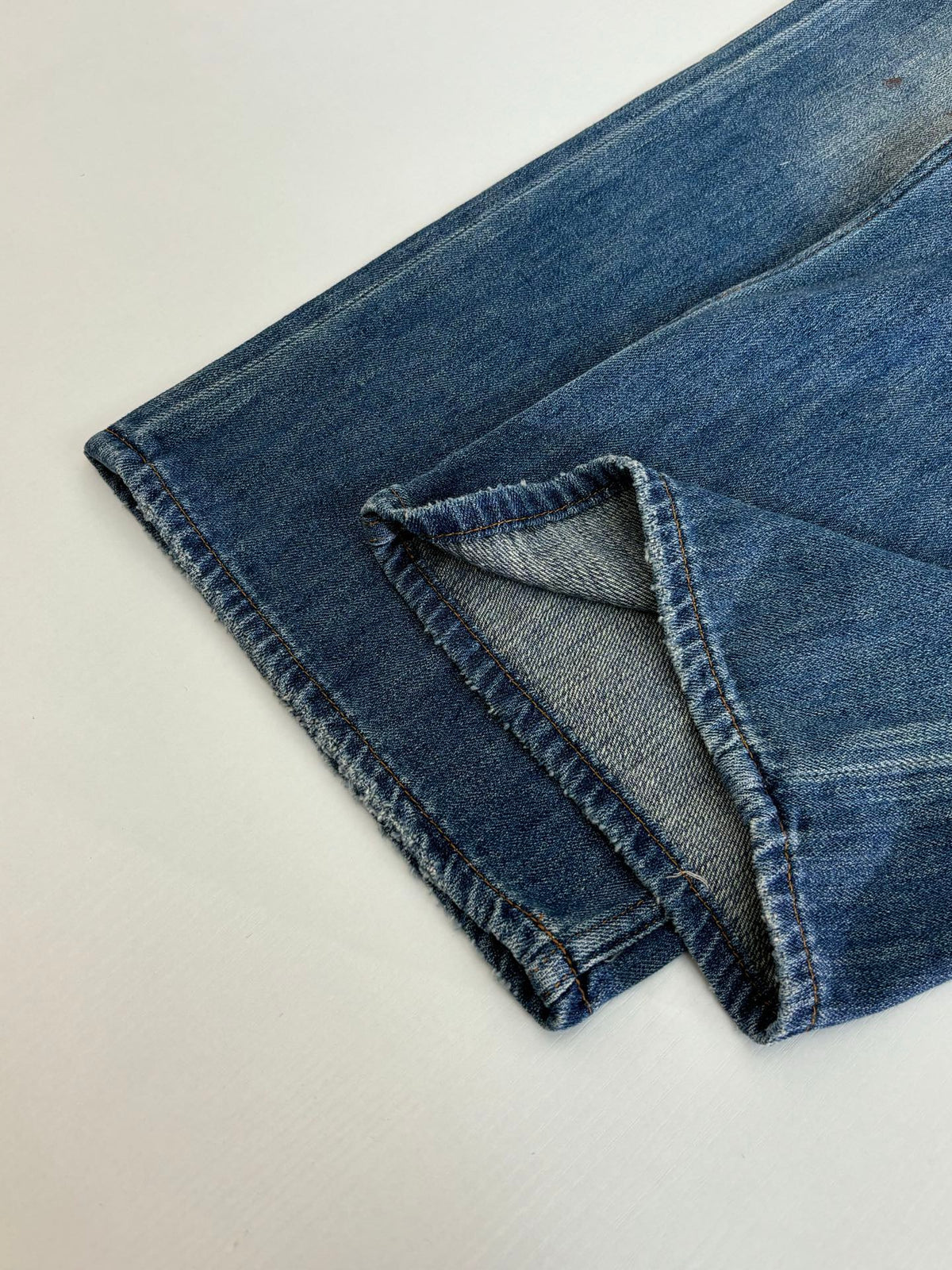 Acne Studios Paint‑Splatter Vintage Wide‑Leg Jeans
