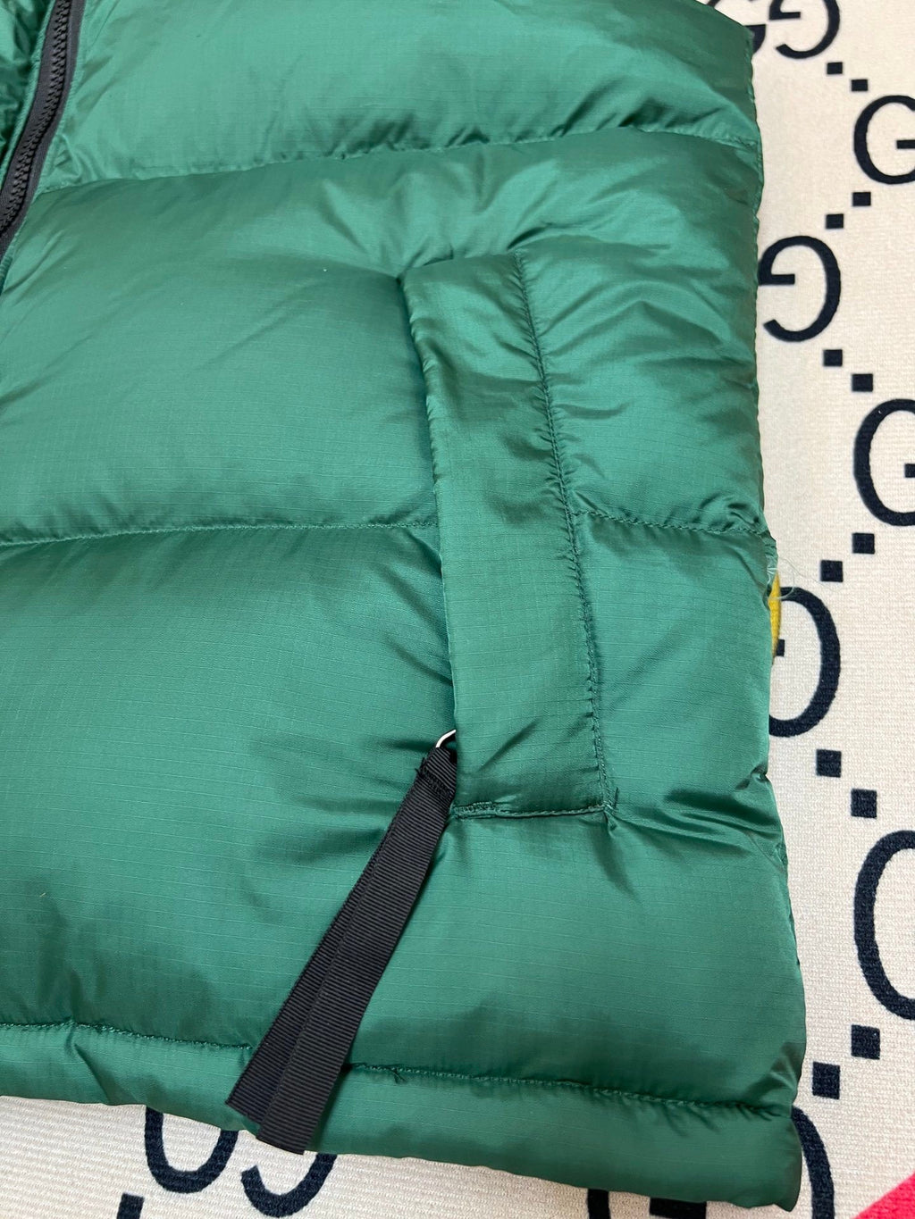 The North Face Green/Black 1996 Retro Nuptse Down Vest