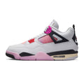 Men's Jordan 4 Retro "Comic" Off White/Fire Pink-Anthracite (JA1135 100)