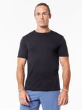 BREEZE SEAMLESS TEE BLACK