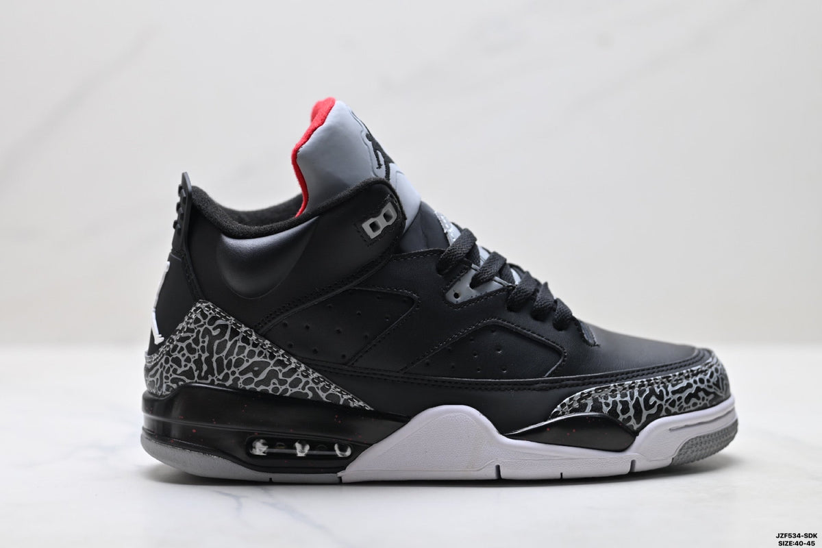 Air Jordan 5 Retro Black Cement Grey Sneakers