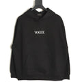 Balenciaga Vogue-Print Tower Graphic Hoodie - Black