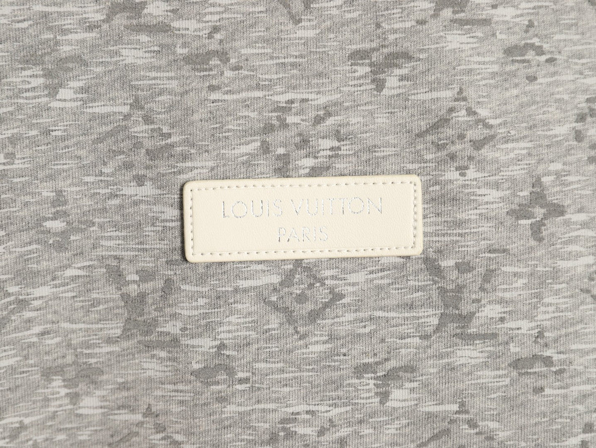 Louis Vuitton Gray LV Monogram Allover-Print T-Shirt